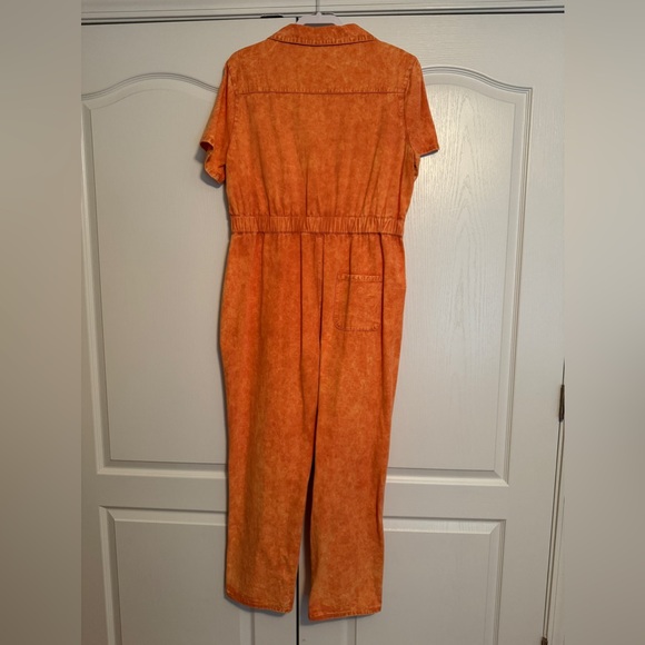 VICI Orange Emery Short Sleeve Jumpsuit - Picture 8 of 10